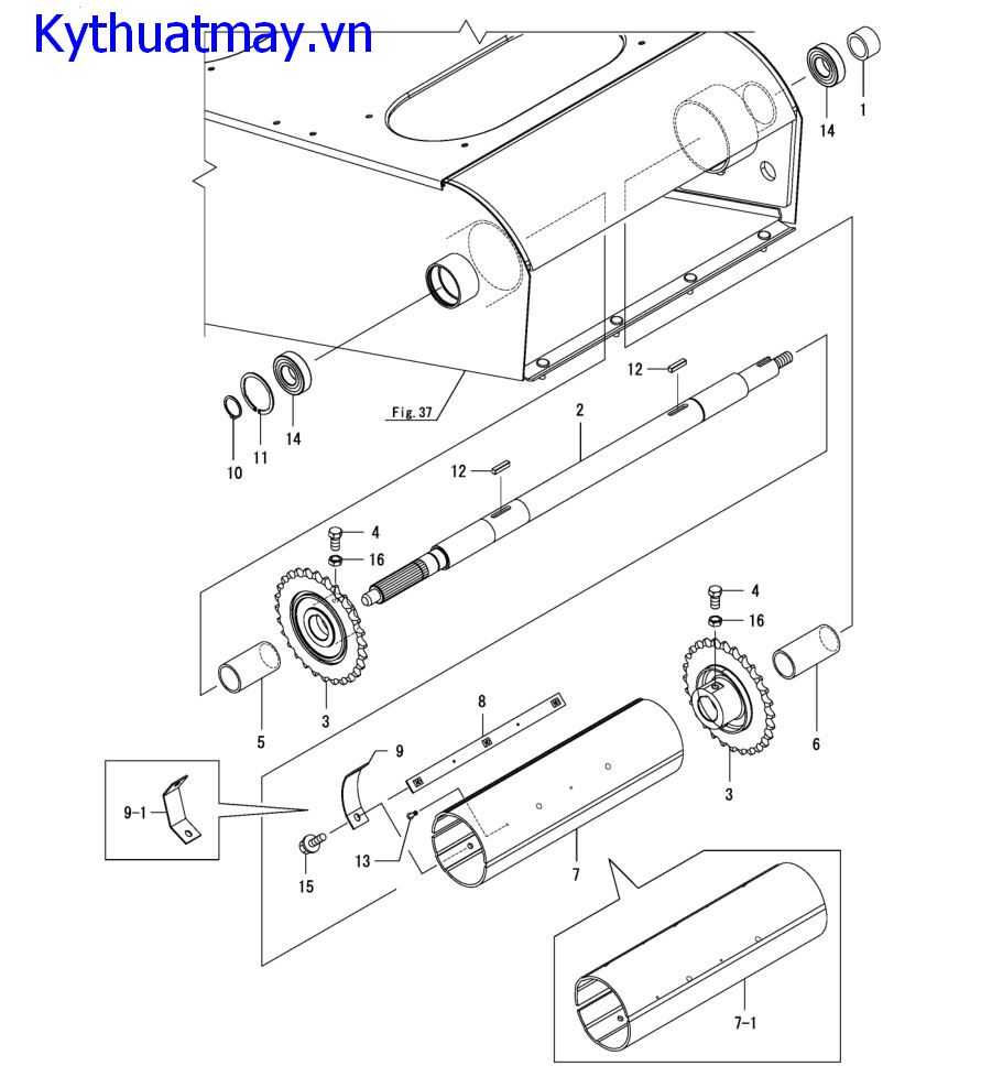 Truyền động cấp lúa 1